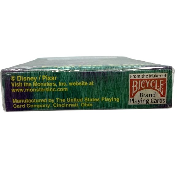 Disney Pixar Monsters‎ Inc Playing Cards - Full-Color Sulley Mike & Boo NIB - Picture 7 of 7